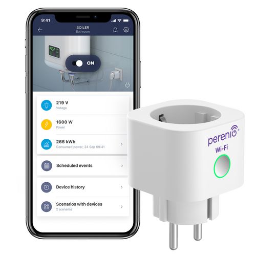 Умная розетка Power Link Wi-Fi, белая Умная розетка Power Link Wi-Fi, белая