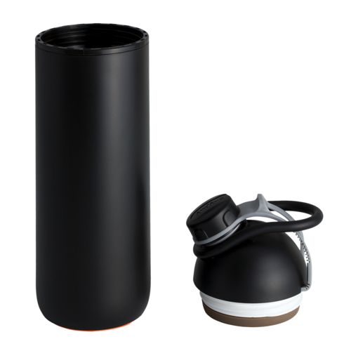 Бутылка для воды fixFlask, черная Бутылка для воды fixFlask, черная