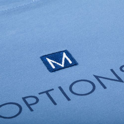 Футболка оверсайз Vozduh 2.0, синяя