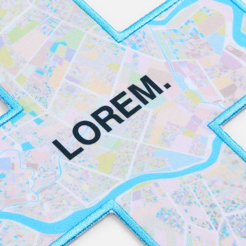 Шеврон из габардина Gabo S, белый