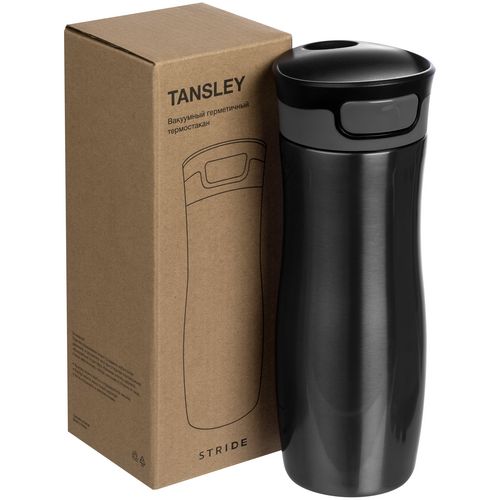 Термостакан Tansley, герметичный, вакуумный, серо-стальной Термостакан Tansley, герметичный, вакуумный, серо-стальной