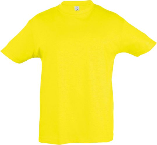 Футболка детская Regent Kids 150, желтая (лимонная) Футболка детская Regent Kids 150, желтая (лимонная)