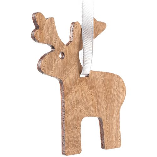 Деревянная подвеска Carving Oak, в форме лося Деревянная подвеска Carving Oak, в форме лося