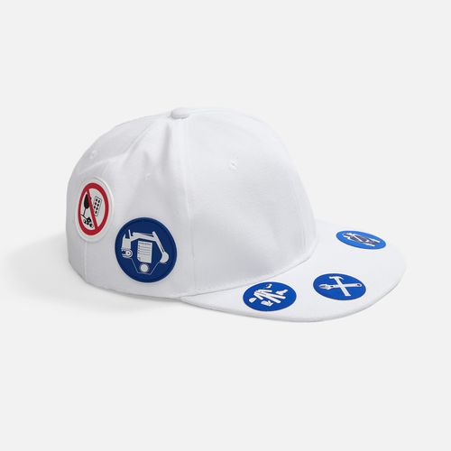 Лейбл ПВХ Dzeta Round, L, синий