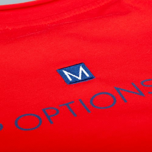 Футболка оверсайз Vozduh 2.0, красная