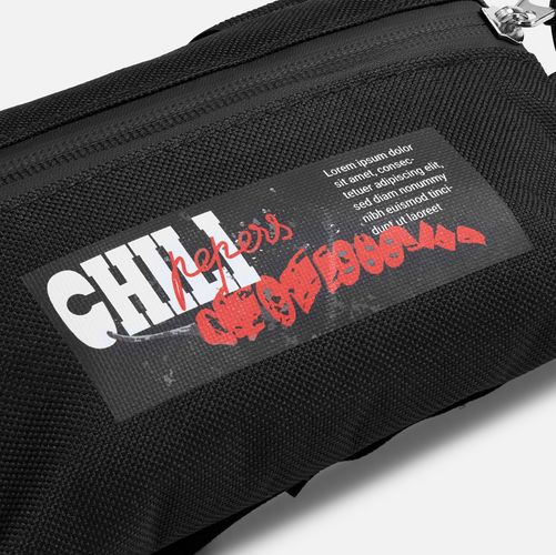 Велосумка Eager, черная