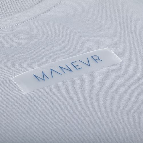 Свитшот унисекс Vozduh, светло-серый Свитшот унисекс Vozduh, светло-серый