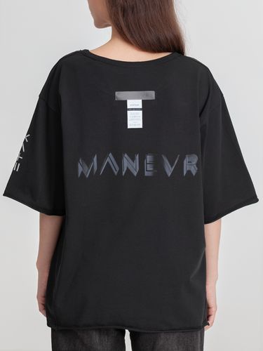 Футболка оверсайз унисекс Vozduh, черная