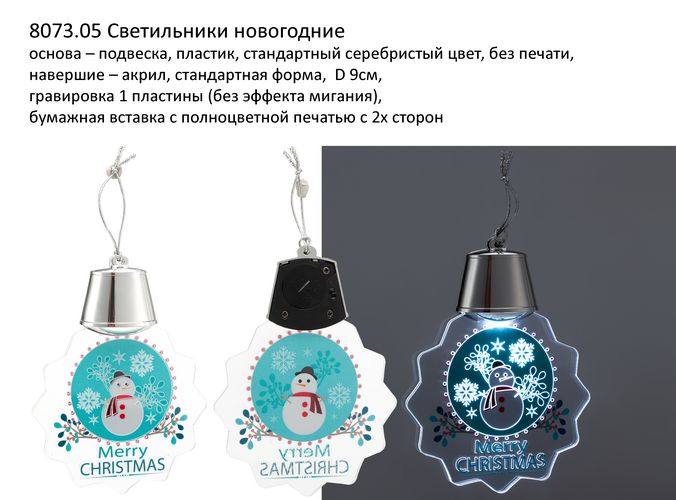 Светильники новогодние Светильники новогодние