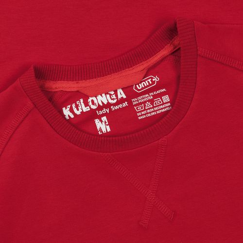 Свитшот женский Kulonga Sweat, красный Свитшот женский Kulonga Sweat, красный