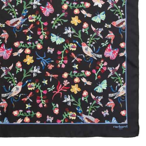 Платок Butterfly Silk, черный Платок Butterfly Silk, черный