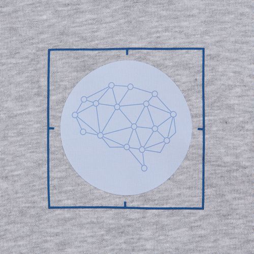 Толстовка на молнии с капюшоном унисекс BNC Inspire (Organic), серый меланж