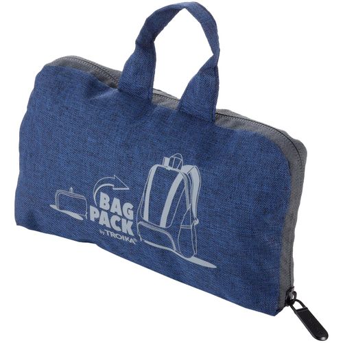 Складной рюкзак Bagpack, синий Складной рюкзак Bagpack, синий