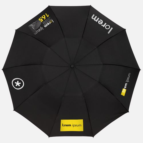 Складной зонт наоборот Savelight со светоотражающим кантом Складной зонт наоборот Savelight со светоотражающим кантом
