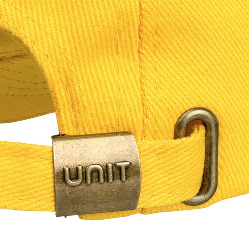 Бейсболка Unit Smart, черная со светло-желтым Бейсболка Unit Smart, черная со светло-желтым