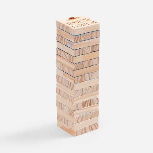 Игра «Деревянная башня мини», неокрашенная