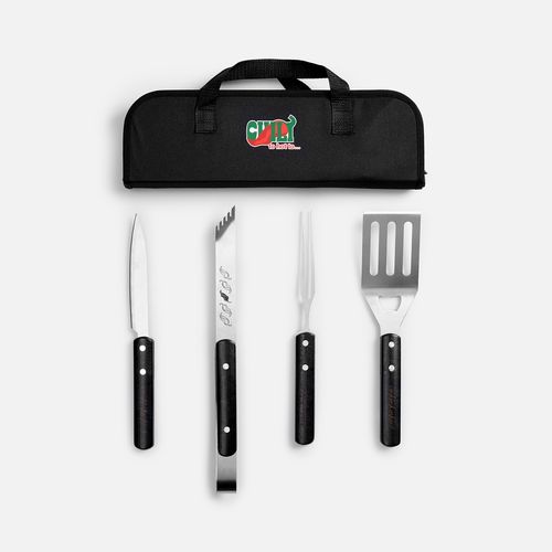 Набор для барбекю Friti, черный Набор для барбекю Friti, черный