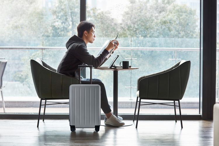 Чемодан Danube Luggage, белый Чемодан Danube Luggage, белый