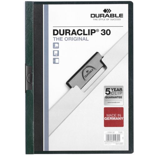 Папка Duraclip Original, зеленая Папка Duraclip Original, зеленая