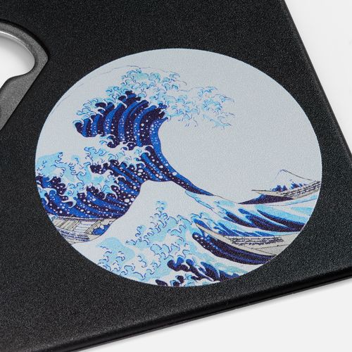 Костер с открывашкой для бутылок Bartender, ver.2, черный