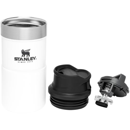 Термокружка Stanley Classic Trigger Action 250 One hand 2.0, белая Термокружка Stanley Classic Trigger Action 250 One hand 2.0, белая