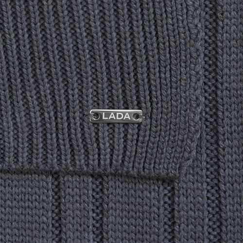 Шарф Knit Beat, серый (графит)