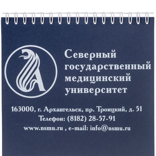 Календарь настольный Nettuno, синий