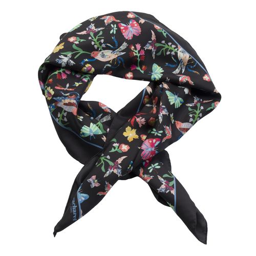 Платок Butterfly Silk, черный Платок Butterfly Silk, черный