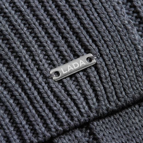 Шарф Knit Beat, серый (графит)