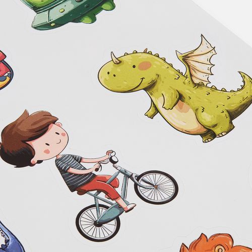 Наклейки ПВХ Sticker Pack на заказ, M Наклейки ПВХ Sticker Pack на заказ, M