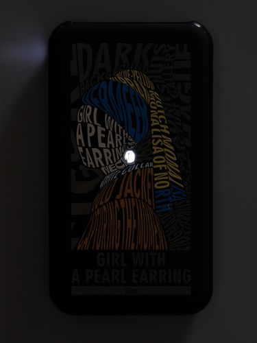 Аккумулятор Uniscend Starry с подсветкой, 5000 мАч, черный