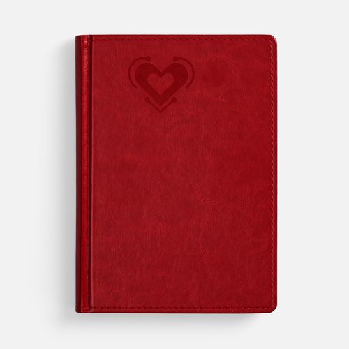 Ежедневник New Nebraska, датированный, красный