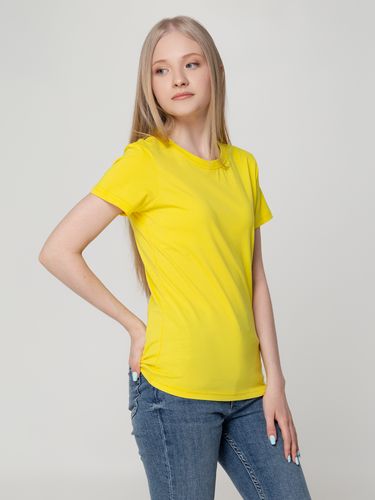 Футболка женская T-bolka Lady, желтая Футболка женская T-bolka Lady, желтая