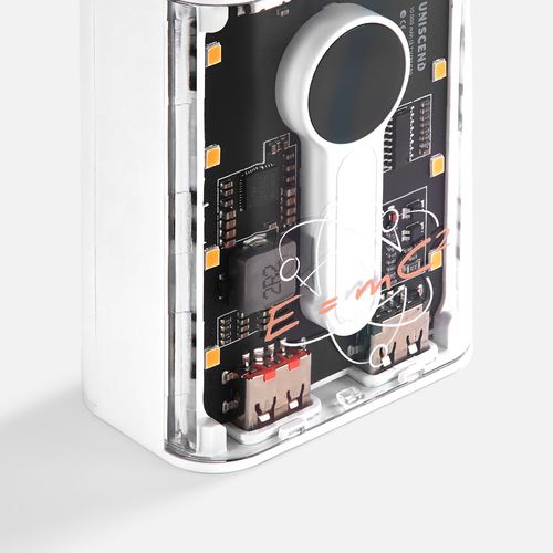 Аккумулятор с быстрой зарядкой Trellis Quick 10000 мАч, белый