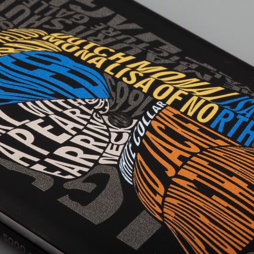 Аккумулятор Uniscend Starry с подсветкой, 5000 мАч, черный