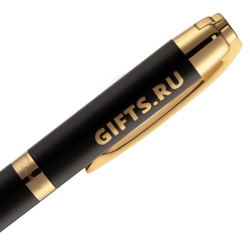 Ручка шариковая Razzo Gold, черная