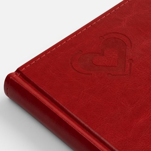 Ежедневник New Nebraska, датированный, красный