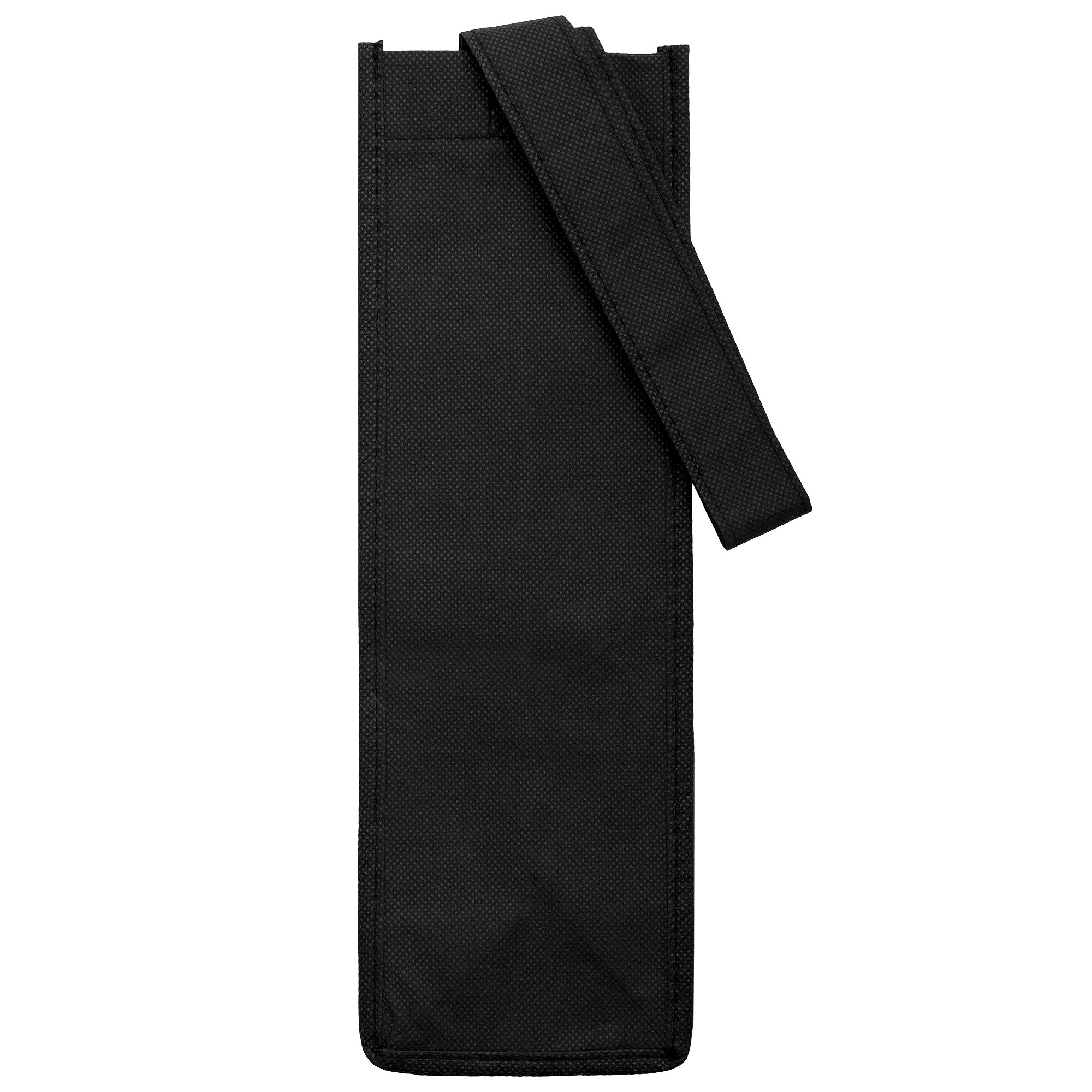 Сумка для бутылки «Венето», черная Сумка для бутылки «Венето», черная