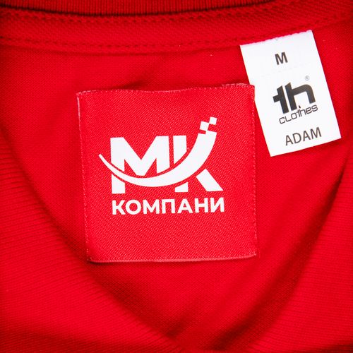 Рубашка поло мужская Adam, красная