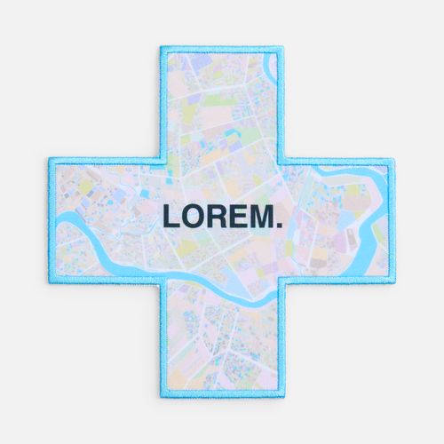 Шеврон из габардина Gabo S, белый