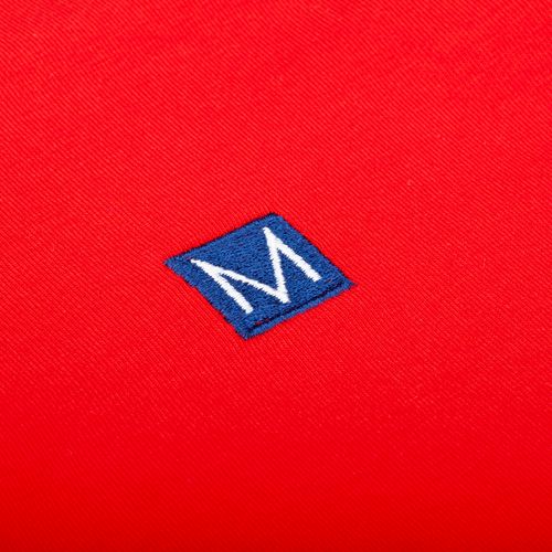 Футболка оверсайз унисекс Vozduh, красная