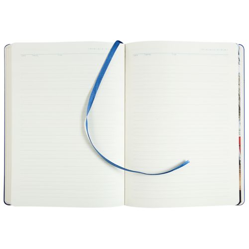 Ежедневник «Эрмитажные коты», синий, уценка Ежедневник «Эрмитажные коты», синий, уценка