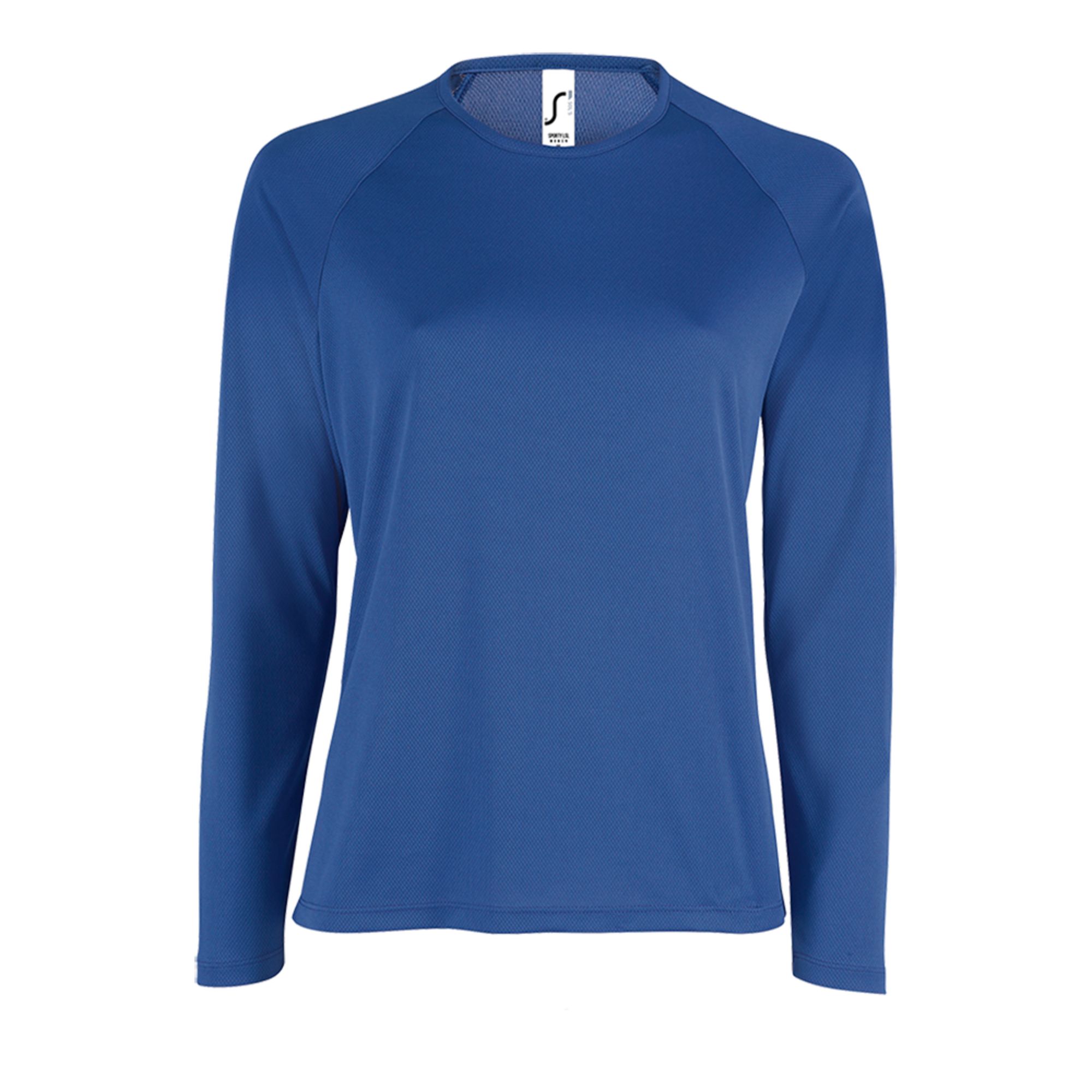 Футболка с длинным рукавом SPORTY LSL WOMEN, ярко-синяя