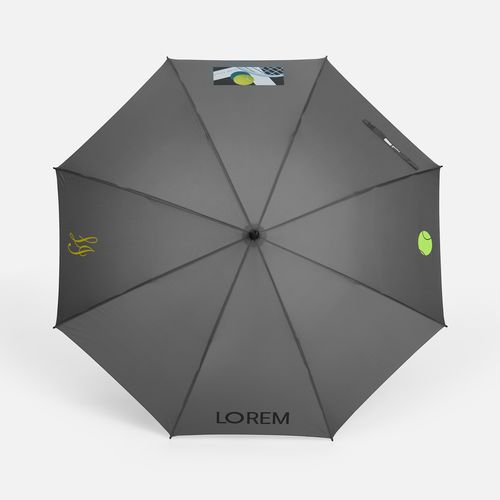 Зонт-трость Simple Golf, серый Зонт-трость Simple Golf, серый