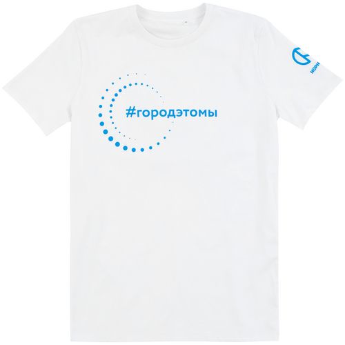 Футболка мужская T-bolka Stretch Light, белая
