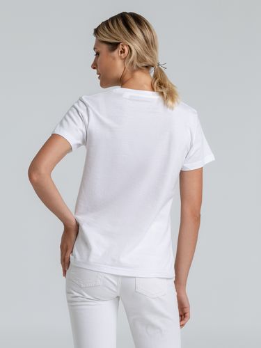 Футболка женская T-bolka 140 Lady, белая Футболка женская T-bolka 140 Lady, белая
