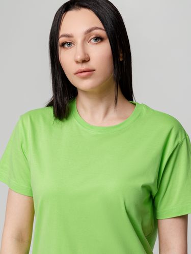 Футболка унисекс T-Bolka 160, зеленое яблоко Футболка унисекс T-Bolka 160, зеленое яблоко