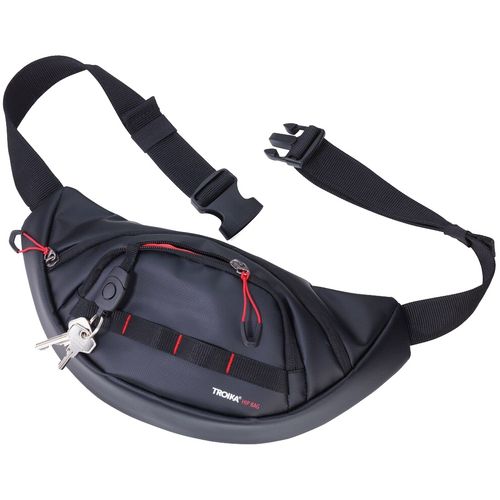 Поясная сумка Hip Bag, черная Поясная сумка Hip Bag, черная