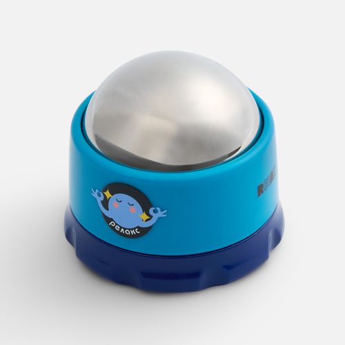 Шариковый ролик-массажер Blobus, синий с голубым