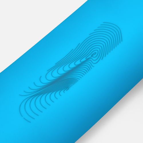 Складная бутылка для воды Langfossen, голубая